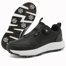 Men Golf Shoes Breathable Spikeless Women Couple Teenager Training Sneakers