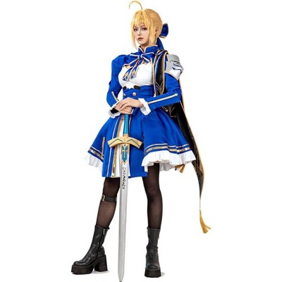 Frauen Cosplay Kostüm Game Saber M Kleidung Damen Party