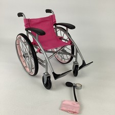 Our Generation Heals On Wheels Wheelchair Set Foldable Frame Blood Pressure Cuff