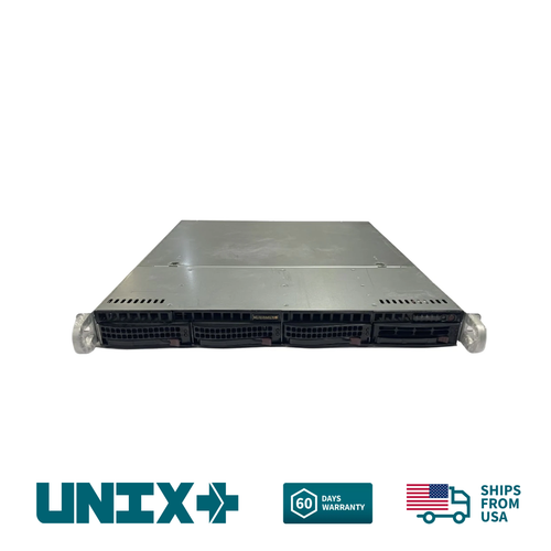 Supermicro 1u Rack Router Supermicro 1U Rackmount Server Chassis Case EATX 4Bay 3.5in Single ...