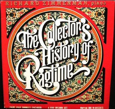Richard Zimmerman, The Collector's History of Ragtime, (5xLP, Comp), NM or M-, 4