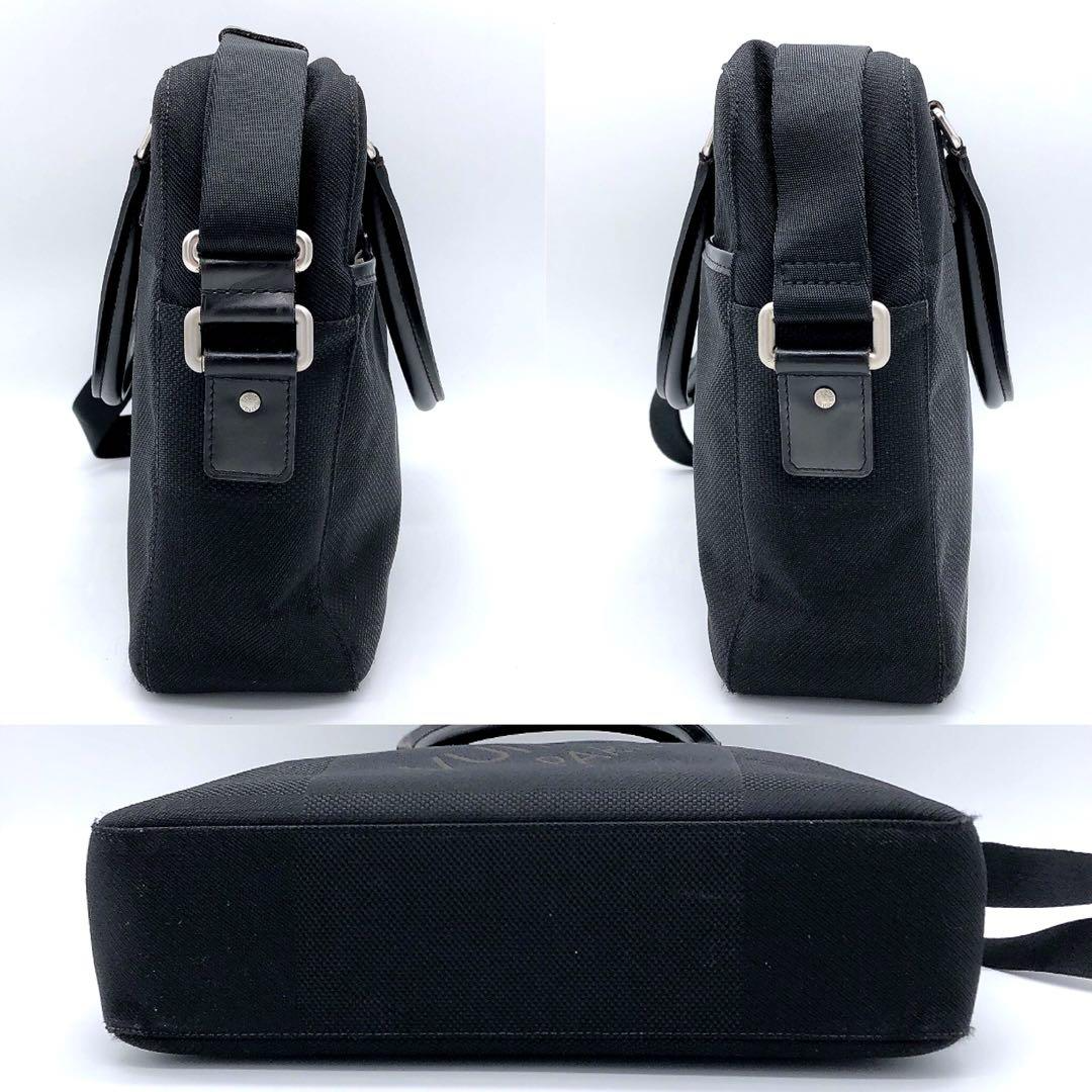 Louis Vuitton Yack 2way Business Bag Damier Geant FL0096 Black