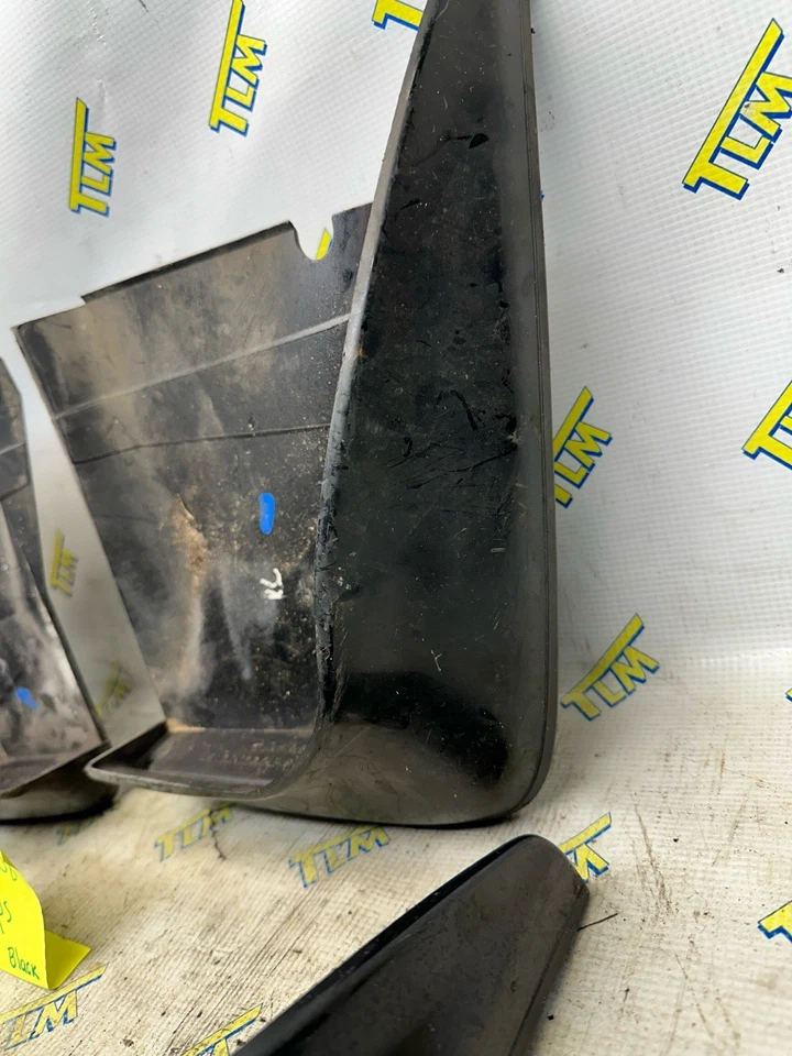 05-08 Acura RL Mud Flaps FRONT & REAR Set Driver / Passenger 05 06 07 08 OEM - Image 4 of 4