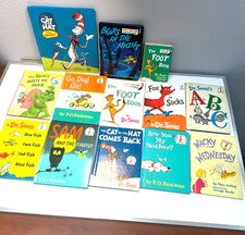 Lot of 13 DR SEUSS Kids Childrens Classics Hardcover Books CAT IN THE HAT