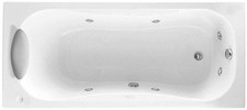 Novellini Calypso Hydro Disinfezione Vasca Bagno 170x80 SX Colonna Idromassaggio