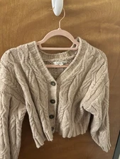 Francesca's  Open Front Cardigan Sweater Women's Size M