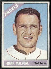 1966 Topps Frank Malzone California Angels #152