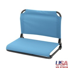 Extra Wide Stadium Seat W/ Dual Bleacher Hooks  Bungee Comfort Support New