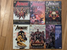 Avengers: The Initiative trade hardcover/paperback lot Vol 1-6, issues 1-35