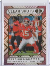 2020 Panini Illusions Football Clear Shots  #1 Patrick Mahomes Chiefs 