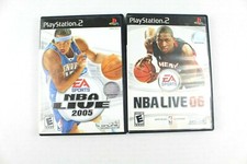 NBA Live 2005 2006 Playstation 2 Basketball Lot of Video Game