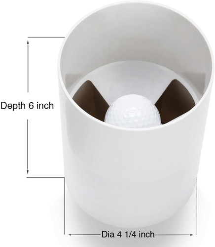 Taza de golf para práctica de patio trasero Putting Green Fit PGA|LPGA|USGA Regulaciones - Imagen 11 de 11