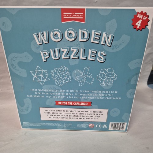 Wooden Puzzles 4 In 1 - Picture 4 of 4