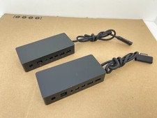 Lot of 2 Microsoft 1661 Docking Station for Surface Pro 3, 4, 5, 6 No Adapter 