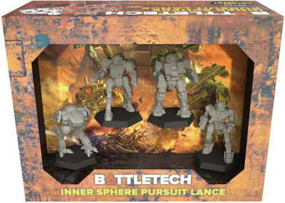 Battletech Mercenaries ForcePack Inner Sphere Pursuit Lance  NEW NIP  CAT 35752