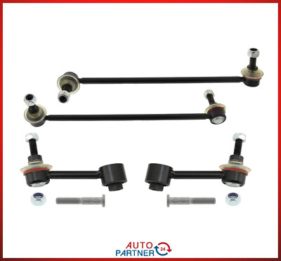 4x Koppelstange für VW Golf 5 / 6 GTI GTD R32 TDI verstärkt vorne + hinten Satz