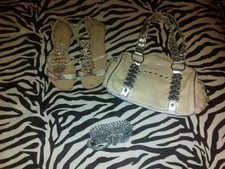 New Look Hand Bag And Sandals.