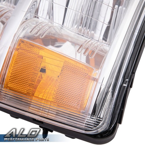 For 2007-2013 Chevy Silverado 1500 2500HD Chrome Housing Headlights Left & Right - Picture 5 of 12