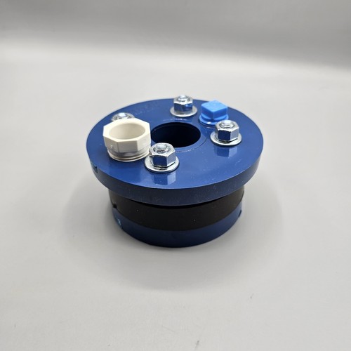Campbell Guarnizione Pozzetto ABS PS4X1 Guarnizioni 4" Carter Pozzo 1" Tubo Goccia - Foto 7 di 11