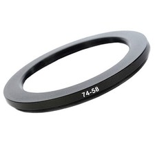 74mm-58mm 74mm to 58mm 74 - 58mm Step Down Ring Filter Adapter for Camera