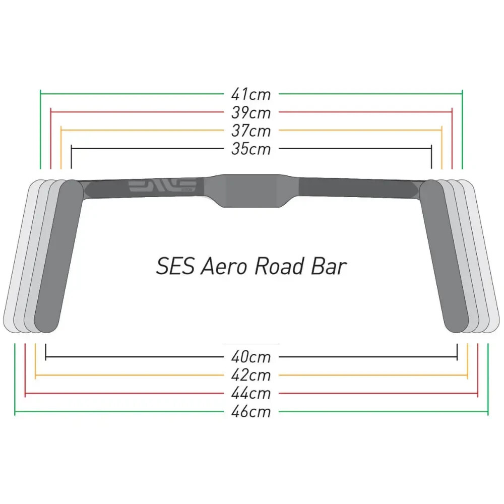 ENVE SES AERO HANDLEBAR 幅44/39cm ENVE | AERO Handlebar – ENVE Composites USA