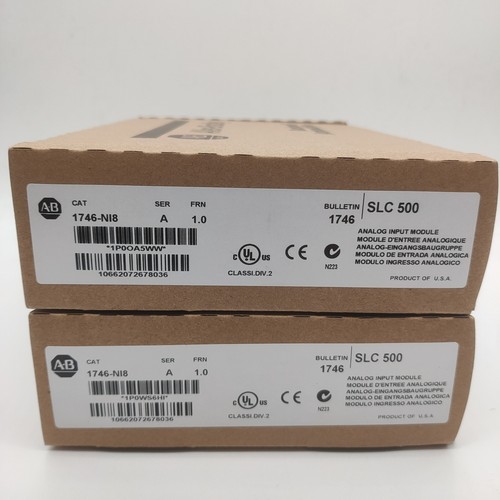 New Factory Sealed AB 1746-NI8 SLC 500 Analog Input Module 1746NI8 - Picture 5 of 11