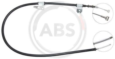 01100C46 Ricambiflex Seilzug, Feststellbremse für NISSAN