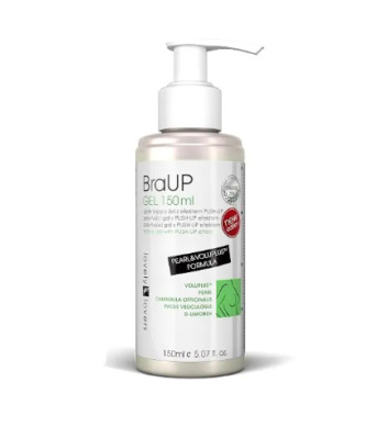 BraUp 150 ml Brustgel festigt und befeuchtet das Dekolleté mit Push-up-Effekt