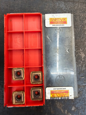Qty 4 Sandvik 880 880-070406H-C-LM 1044 Grade Drill Carbide Inserts