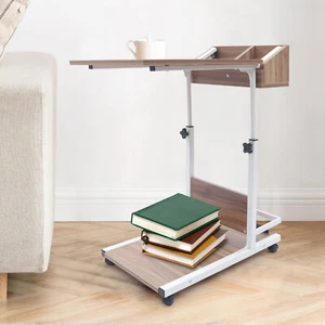 Ordinateur portable / bureau de roulement portable ajustable Notebook Rolling Table Ordinateur Mobile