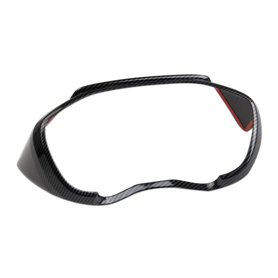 Cubierta de cuadro de tablero estilo fibra de carbono para Subaru XV Crosstrek 2018-2023 Foto 2 de 4