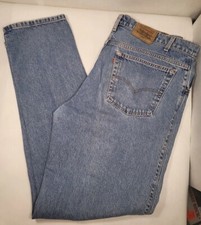 Vintage Levi Strauss 545 Jeans Size Men Loose Fit Denim 90  s Measure 42x35