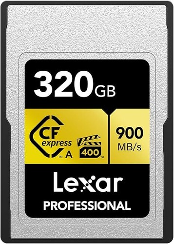 Tarjeta Lexar CF Professional CFexpress Tipo A DORADA Serie 80GB 160GB 320GB - Imagen 4 de 4