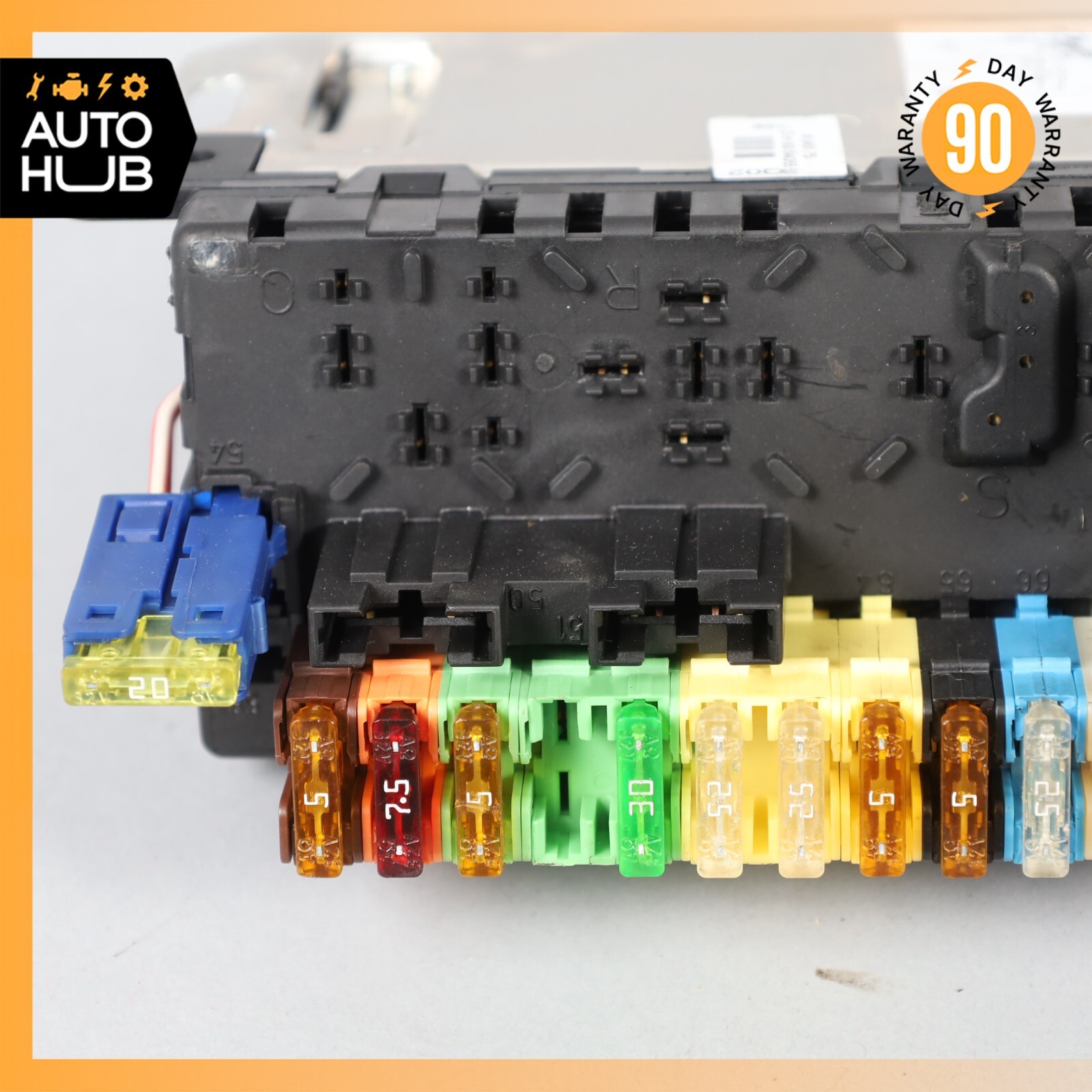 03-12 Mercedes R230 SL500 SL55 AMG Rear SAM Fuse Box Relay Module OEM