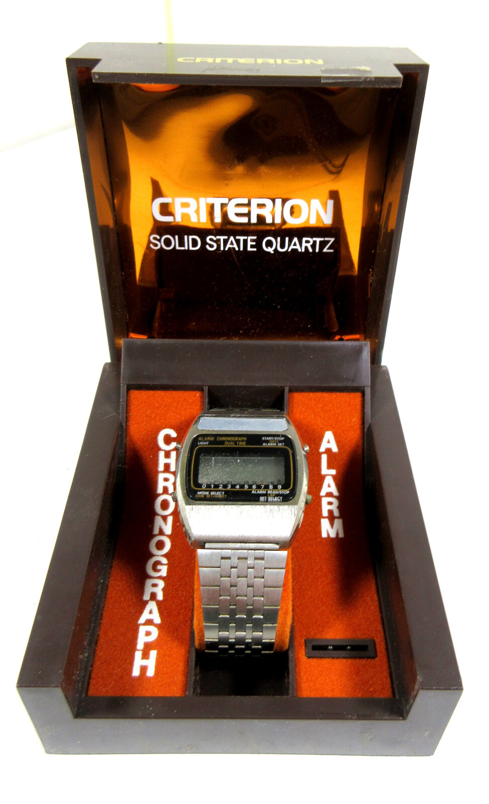 Vintage Criterion Solid State Quartz Chronograph … - image 6