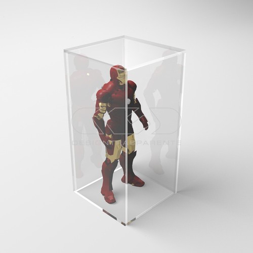 Teca 40x15 H variabile plexiglass trasparente per Modellismo e Lego - Foto 23 di 43