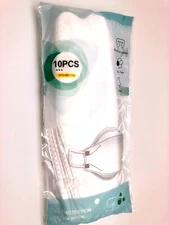 KF94 3D Protection Filter Face Mask White Disposable 10Pc Professional Tested