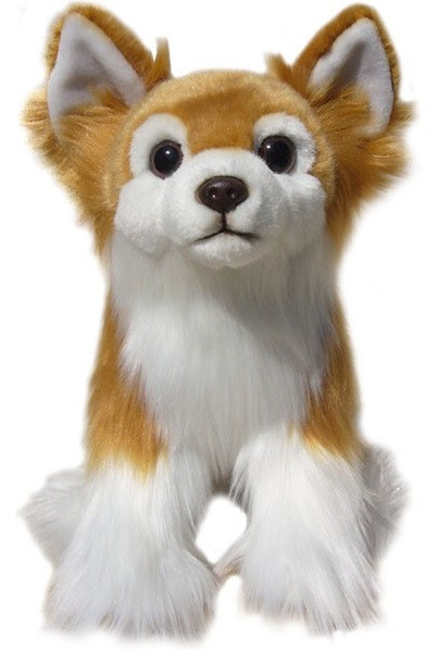 12"" Long Coated Chihuahua teddy CHIHUAHUAS plush toy dog soft toys dogs teddies