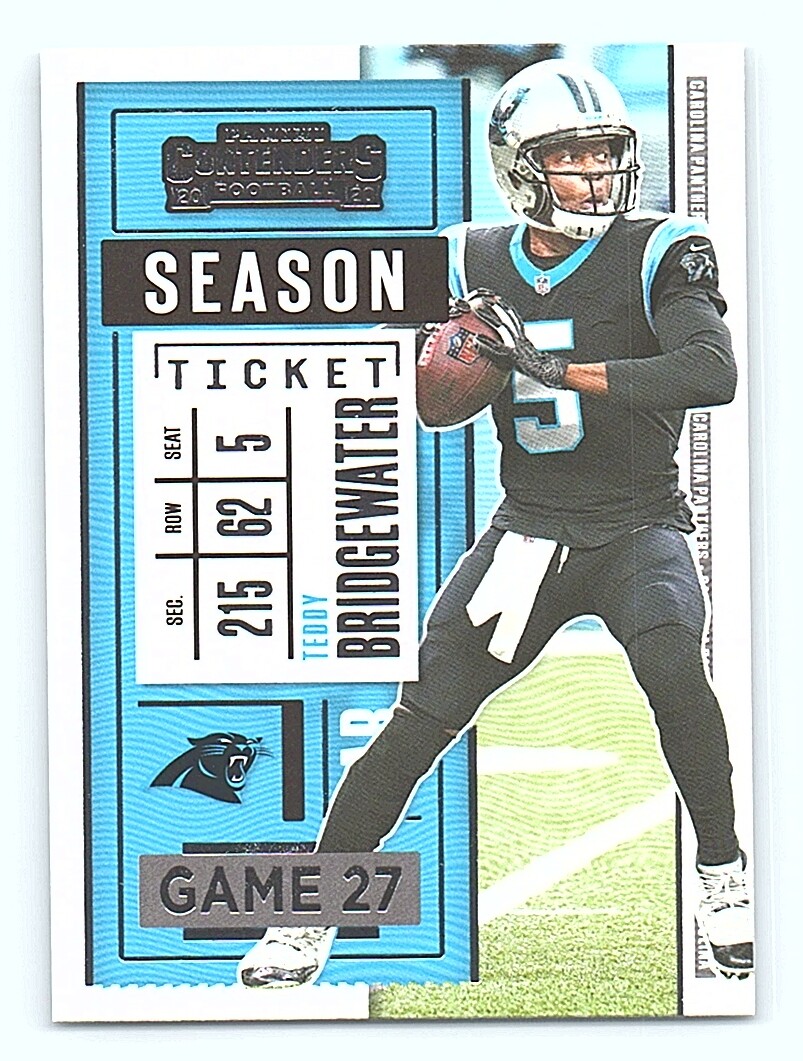 2020 Panini Contenders #87 Teddy Bridgewater