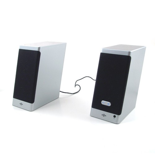 Stem Tandem USB & 3.5mm Line-in Digital Desktop Full Range Speakers, UDA-PAO-00 - Picture 2 of 4