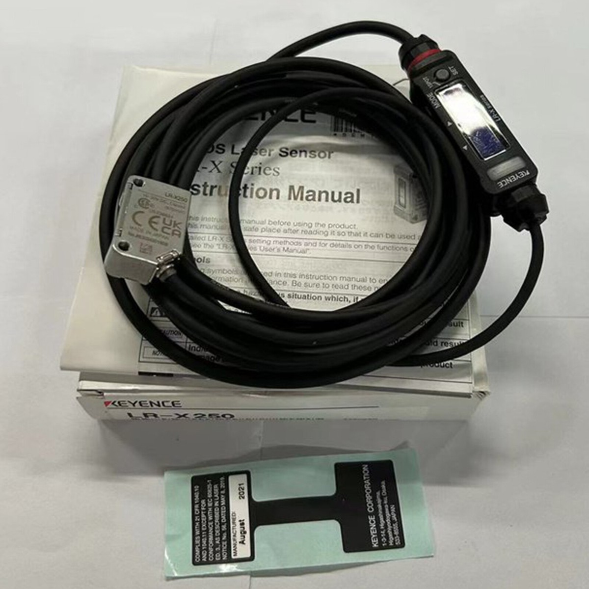 KEYENCE　LR-X250 Keyence LR-X250 Laser Sensor LRX250 New Expedited Shipping