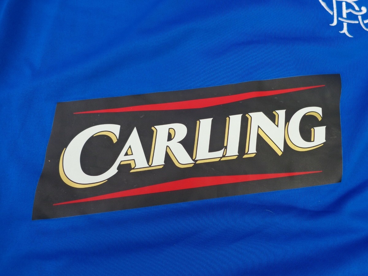 Maillot vintage des Glasgow Rangers FC Scotland umbro 2006/07