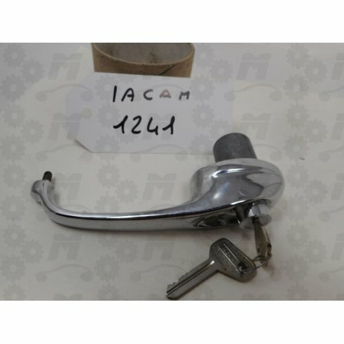 Maniglia esterna porta cabina cromata per Fiat Bianchina Panoramica - Picture 2 of 2