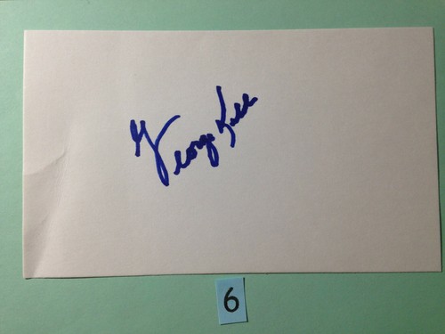 3x5 Autographed Index Cards - MLB Players/Coaches - You Pick - Picture 116 of 253