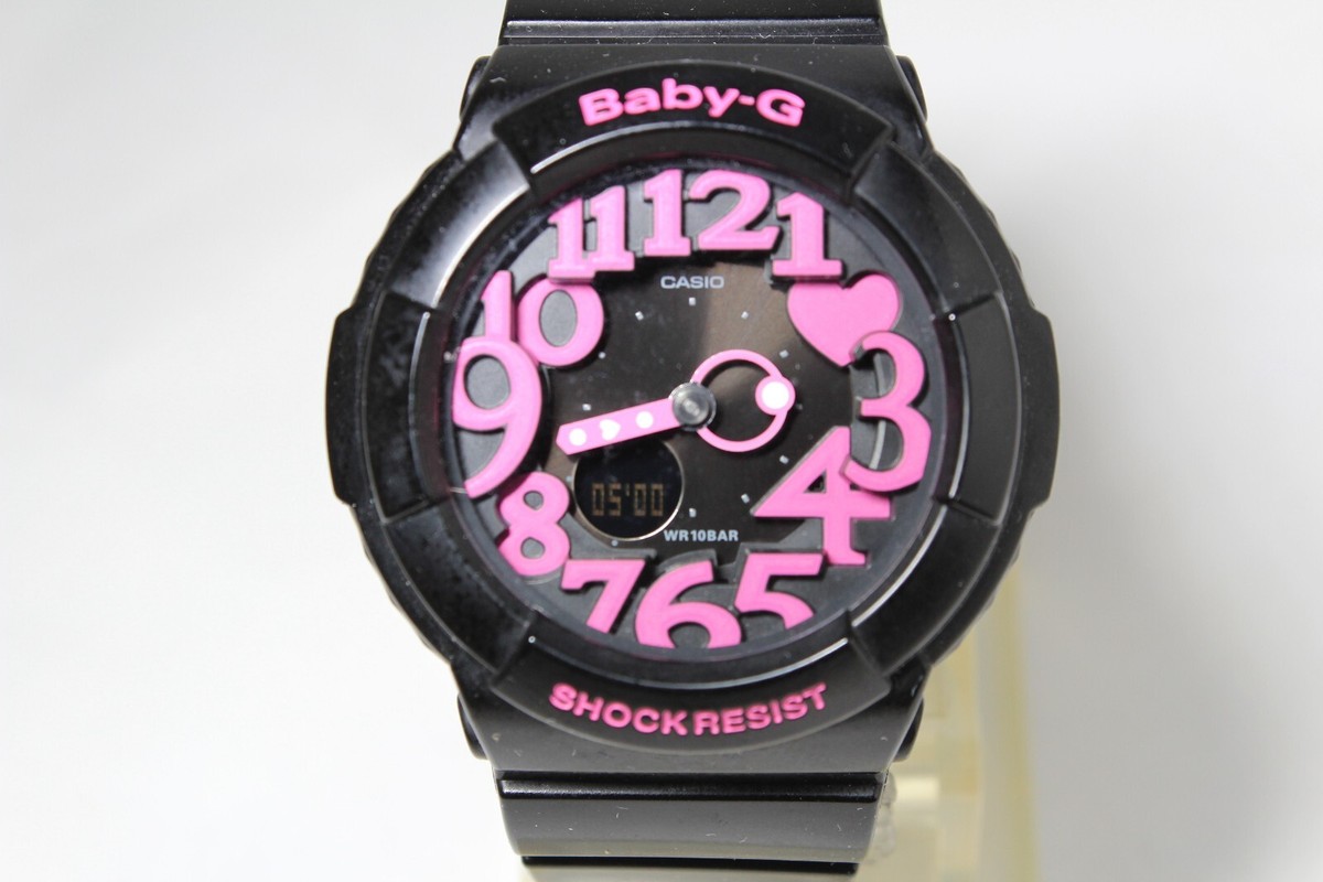 【未使用級】Baby-G BGA-130-4B 腕時計　ピンク デジネオン カシオ CASIO 腕時計 BABY G ベビーG BGA-130-4B Neon Dial