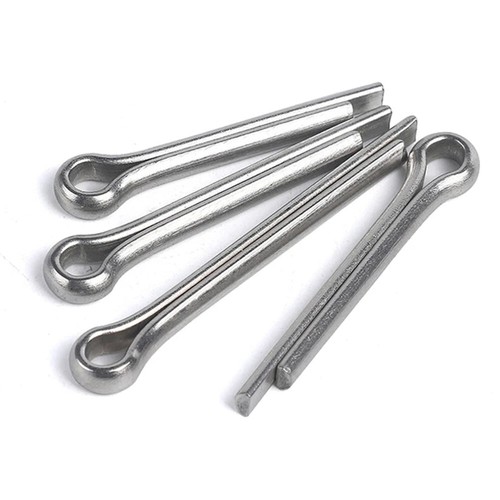 Stainless Steel Cotter Pin Assortment Set 6 Sizes Split Pins Spring Kit 230pcs - Picture 12 of 17