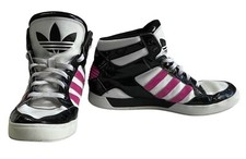 ADIDAS ORIGINALS Sneakers Shoes Hard Court Women's 2012 Hi Top Lace-Up  US 10