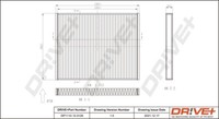 Dr!Ve+ DP1110.12.0126 Filter, Innenluft FüR Chevrolet