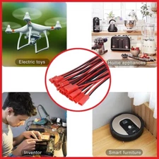 10-40 Pairs 150MM For JST Connector Plug Male & Female Wires Cable RC Lipo 2 Pin