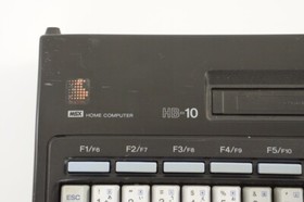 MSX JUNK SONY HIT BIT HB-10 -Not Working- Home Computer Black Tested 230940